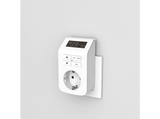 Temporizador enchufe - ISY ITD-1000-W, Con temporizador digital, Blanco