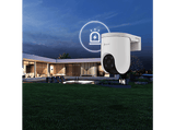 Cámara de vigilancia IP - Ezviz H8c PoE 2K, 2304 × 1296, Función de visión nocturna, Sensor CMOS, Vista panorámica, Seguimiento automático, Blanco