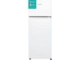 Frigorífico dos puertas - Hisense RT267D4AWE, Cíclico Defrost, 143.4 cm, 206 l, Iluminación LED, Blanco
