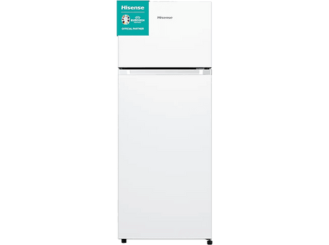 Frigorífico dos puertas - Hisense RT267D4AWE, Cíclico Defrost, 143.4 cm, 206 l, Iluminación LED, Blanco