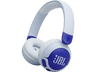 Auriculares infantiles - JBL Junior 320BT, Inalámbricos , Supraaurales, Bluetooth, 50h Autonomía, Micrófono, Azul