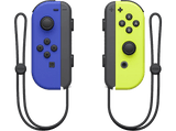 Mando Nintendo Switch - Joy-Con Set, Nintendo Switch, Izquierda y Derecha, Vibración HD, Azul y Amarillo Neón