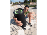 Altavoz inalámbrico - PEAQ Solaris 2, 15 W, Bluetooth, 8 h de autonomía, Negro