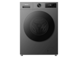Lavadora carga frontal - Hisense WF1I9042BTP2, 9 kg, 1400 rpm, 15 programas, Tecnología Inverter, Función Vapor 99%, Inox, Gris