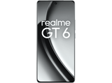 Móvil - realme GT6, Fluid Silver, 512 GB, 16 GB RAM, 6.78 FHD+ HDR 10+, Qualcomm® Adreno™ 735, 5500 mAh, Android