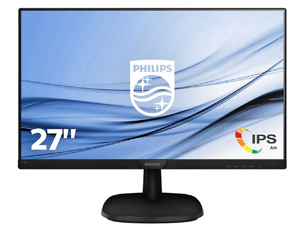 Monitor - Philips 273V7QDSB/00, 27" Full HD IPS, 5 ms, Flicker Free, Low Blue Mode, HDMI, Negro