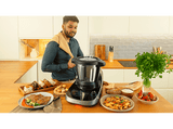Robot de cocina - Cecotec Mambo CooKing Victory, 1700W, 4.5 l, 45 Funciones, 1000 recetas, Pantalla táctil TFT 7”, Autolimpieza, Wi-Fi, Inox