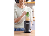 Batidora de vaso - Nutribullet Turbo 1000, Motor 1000 W, Batidora personal, 0.9 l / 0.5 l, Cuchilla acero inoxidable, Sin BPA, Negro mate