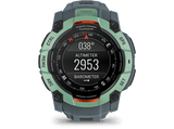 Reloj deportivo - Garmin Instinct 3, Verde, 50mm, 1.3, AMOLED, Silicona, 10 ATM, Garmin Connect™, BT®, ANT+®
