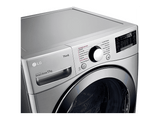 Lavadora carga frontal - LG F1P1CY2T, Serie XXL, 17 kg, 1100rpm, TurboWash™ con Jet Spray, Inox