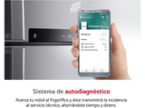 Frigorífico combi - LG GBP61SWPGN, No Frost, 1.86 m, 341 l, DoorCooling+™, FRESHConverter™,  Blanco