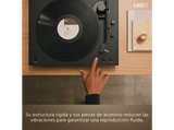 Tocadiscos - Sony PS-LX5BT, Inalámbrico Bluetooth, Premium, Reproducción Automática, Audio Hi-Res, Tracción por Correa, Preamplificador Fono Integrado