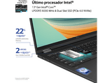 Convertible 2 en 1 - LG 14T90R-G.AA75B, 14 WUXGA, Intel® Evo™ Core™ i7-1360P, 16GB RAM, 512GB, Windows 11 Home, Negro