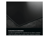 Placa inducción - AEG TN63IV0BCT, 3 zonas, Zona grande 32 cm, Mandos independientes, 58 cm, Negro mate