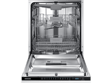 Lavavajillas integrable - Samsung DW60M6031BB/EO, 14 cubiertos, 7 programas, 59.8 cm, AquaStop , Blanco panelable