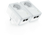 Kit de adaptadores - TP-Link TL-PA4020KIT, Powerline, AV500, 500Mbps, enchufe incorporado, plug and