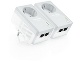Kit de adaptadores - TP-Link TL-PA4020KIT, Powerline, AV500, 500Mbps, enchufe incorporado, plug and