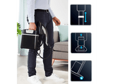 Centro de planchado - Rowenta IXEO + QR1510D1, 2980 W, 1 l, 90 g/min, 5 bar, Negro