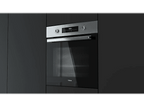 Horno - Teka HSB 6360 P, Multifunción, Pirolítico, 70l, 59.5 cm Ancho, 8 Funciones de Cocinado, Esmalte BrightClean, Acero inoxidable