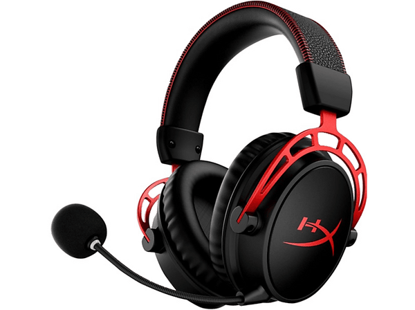 Auriculares gaming - HyperX Cloud Alpha, De Diadema, Inalámbricos, Hasta 300 horas, PC, Micrófono, Transductores de doble cámara, Negro