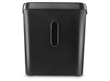 Destructora de papel - Hama Classic S61, Protección de Datos, Tarjetas de Plástico, A Prueba de Grapas, Negro