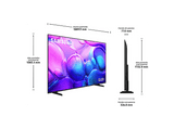 TV QLED 85 - Samsung TQ85Q6FAAUXXC, UHD 4K, Q4 Lite Processor, Smart TV, Full AI, Negro
