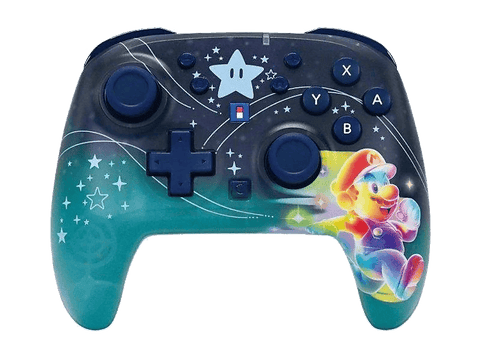 Mando Nintendo Switch 2 - Hori Mario, Para Nintendo Switch 2, Inalámbrica, USB-C, Palancas analógicas TMR