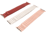 Pack Correas - Friendly License, Magnética, Compatible Apple Watch 38/40/41 mm, Vino, Blanco y Rosa
