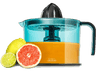 Exprimidor - Cecotec ZITRUS EASY INOX 4069, 40 W, 1 L, Doble sentido del motor, Dos conos