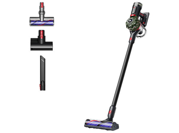 Aspirador escoba - Dyson  V8™ Cyclone, Potencia succión 150 W, Autonomía 60 min, Accesorios, Negro