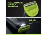 Afeitadora corporal - Gillette Labs i7 Body + Intimate, Tecnología Skinfirst, Luz LED, Wet&Dry, 3 peines, Pack con maquinilla GilletteLabs