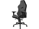Silla gaming - Drift DR275, Acolchado extra y ajustable (4D), Tela, 150kg, Giratorio