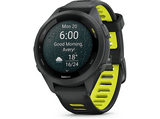Reloj deportivo - Garmin Forerunner 265S, Negro/Amarillo, 18mm, Pantalla Táctil AMOLED 1.1, 15 días Autonomía, Morning Report, 8GB