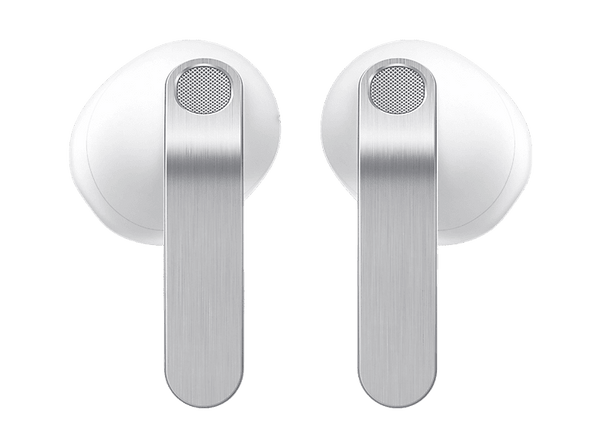Auriculares True Wireless - Samsung Galaxy Buds4, Cancelación Activa de Ruido (ANC), Bluetooth 6.1, Autonomía hasta 5 horas con ANC, Blanco