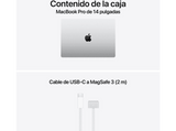 Apple MacBook Pro (2026) 14 Liquid Retina XDR, Chip M6 Apple, CPU 12 núcleos, GPU 12 núcleos, 24GB RAM, 2TB SSD, Plata, Sin cargador