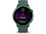 Reloj deportivo - Garmin vívoactive® 6, Verde, Silicona, 20mm, 8 GB, 1.2 AMOLED, Autonomía hasta 11 días