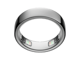 Anillo inteligente - Oura Ring 5, Talla 7, Hasta 9 días autonomía, Bluetooth, 50 métricas de salud, Titanio, Plata