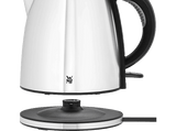 Hervidor de agua - WMF Stelio, 2400W, 1.2 L, Indicador luminoso agua, Filtro antical extraíble, Asa de goma antideslizante, Acero inoxidable Cromargan