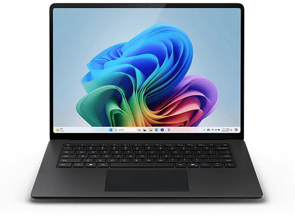 Portátil - Microsoft Surface Laptop Copilot+ PC, 15", Snapdragon® X Elite 45 TOPS, 16GB RAM, 1 TB SSD, Adreno Graphics, Windows 11 Home, Black