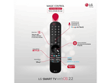 TV LED 86 - LG 86NANO756QA, UHD 4K, Procesador de Gran Potencia 4K α7 Gen 5, Smart TV, DVB-T2 (H.265), Azul oscuro ceniza