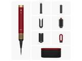 Moldeador - Dyson Airwrap Co-anda 2x™, Bluetooth®, 6 en 1, 4 Temp, 3 Velocidades, Red Velvet/Gold