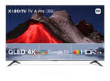 TV QLED 75 - Xiaomi 75 A PRO, QLED 4K, Quad cortex A55, Smart TV, Google TV, Negro