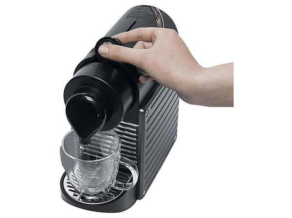 Cápsulas monodosis reutilizables - CMP París KA4556, 3 capsulas de polipropileno de café, Compatible con Nespreso, Negro