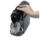 Cápsulas monodosis reutilizables - CMP París KA4556, 3 capsulas de polipropileno de café, Compatible con Nespreso, Negro