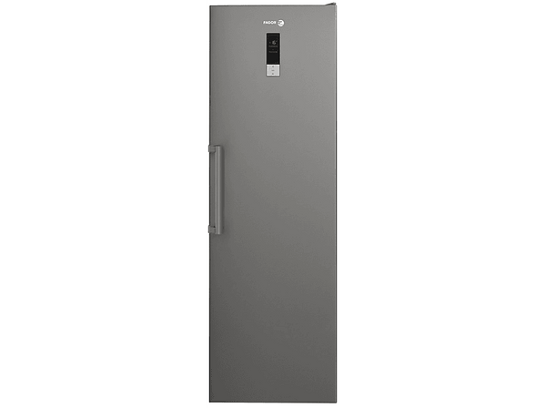 Congelador vertical - Fagor 3ZFK-1875X, 280 l, No Frost, Super congelación, 186 cm, Inox