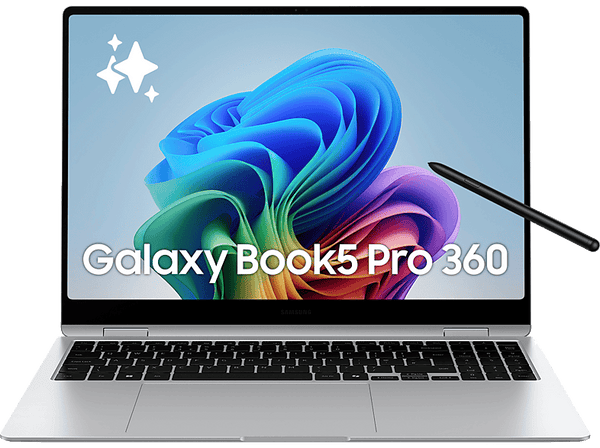 Portátil - Samsung Galaxy Book5 Pro 360 Copilot+ PC, 16" WQXGA+ Táctil, Intel® EVO™ Ed. Core™ Ultra 7 256V 47 TOPS, 16GB RAM, 1TB SSD, Arc™ GPU, W11H