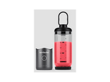 Batidora de vaso - nutribullet Flex Portable, Batidora personal, Vaso portátil, 7.4 V, 590 ml, Cable USB-C, Metálico