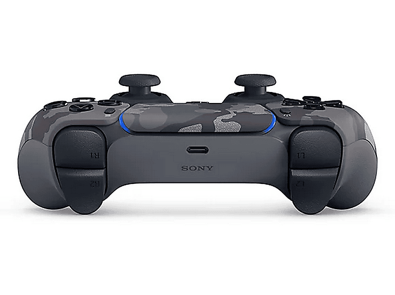 Mando - Sony Dualsense V2, Para PlayStation 5, Bluetooth, Retroalimentación háptica, Grey Camo