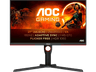 Monitor gaming - AOC Q27G3XMN/BK, 27", QHD, 1 ms, 180 Hz, 2x HDMI, 1x DisplayPorts, Auriculares, HDR, Negro, Rojo