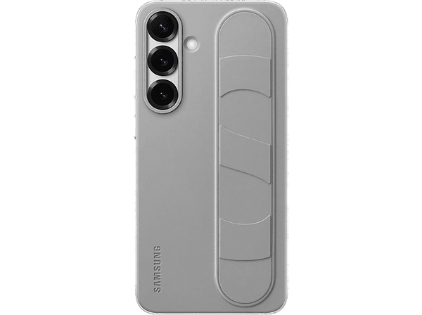 Funda - Samsung Standing Grip con soporte, Para Samsung Galaxy S25 Plus, Gris